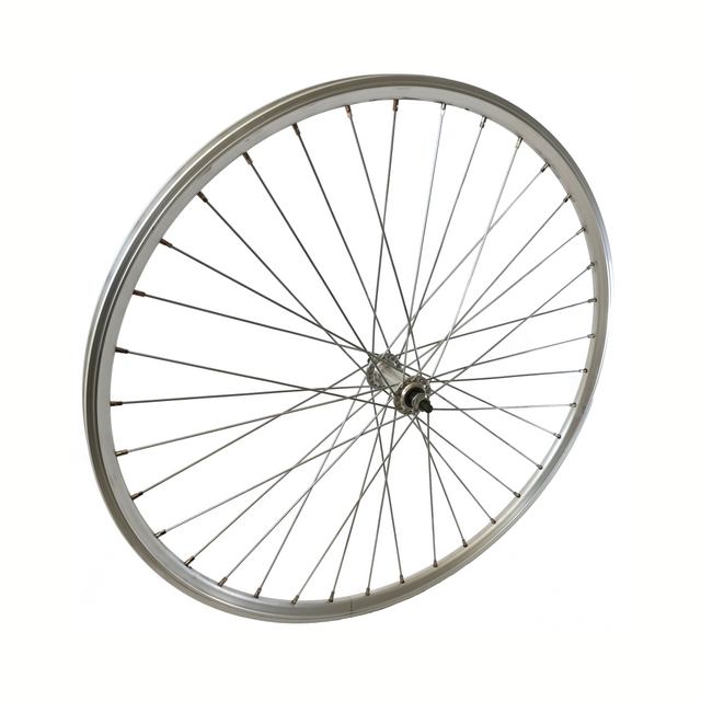 forhjul hybrid 28 tommer velgrem aluminium 36g sølv