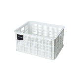 Basilikum fietskrat l - stor - 40 liter - hvid