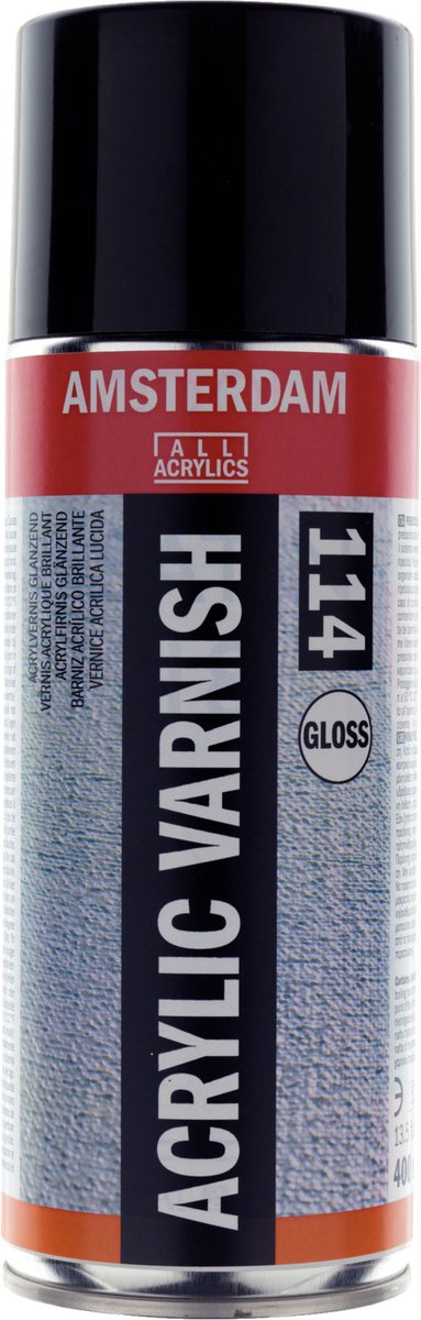 Amsterdam akryllak 114 blank spraydåse 400 ml