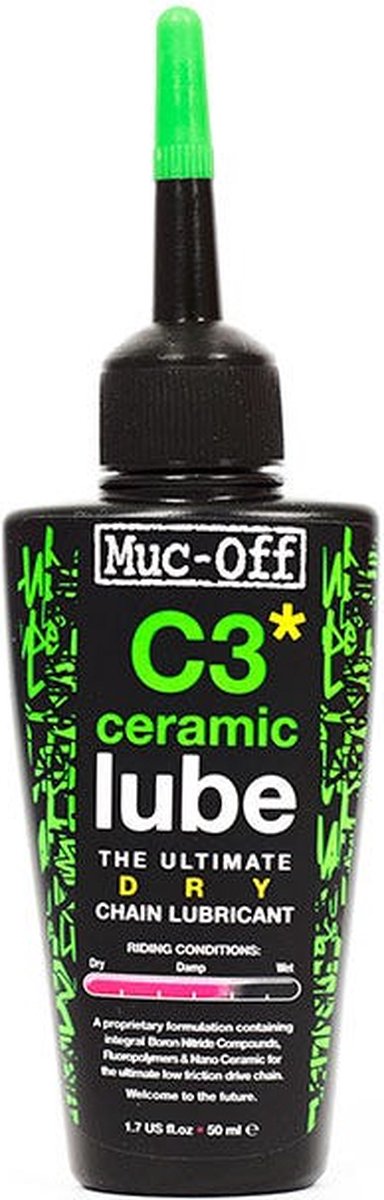 Muc-off c3 tør keramisk glidecreme 50 ml sort