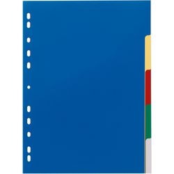 Blanke faner holdbare 6730 5 faner 11 huller flerfarvet
