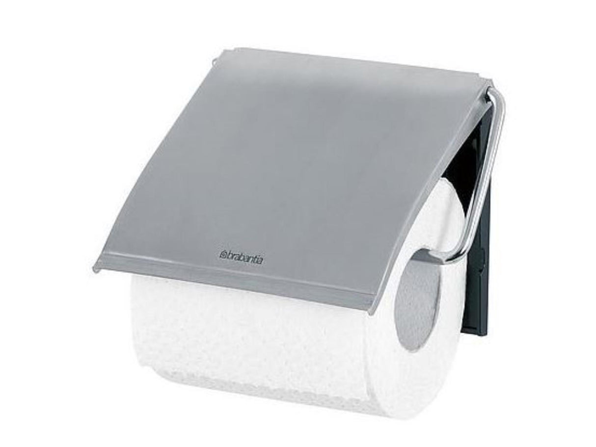 Brabantia toiletrulleholder mat stål 12,3x1,7x13,2cm