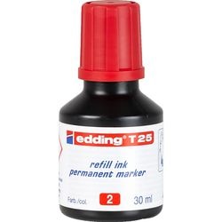 Edding inktnavulling t25 rood 30 ml