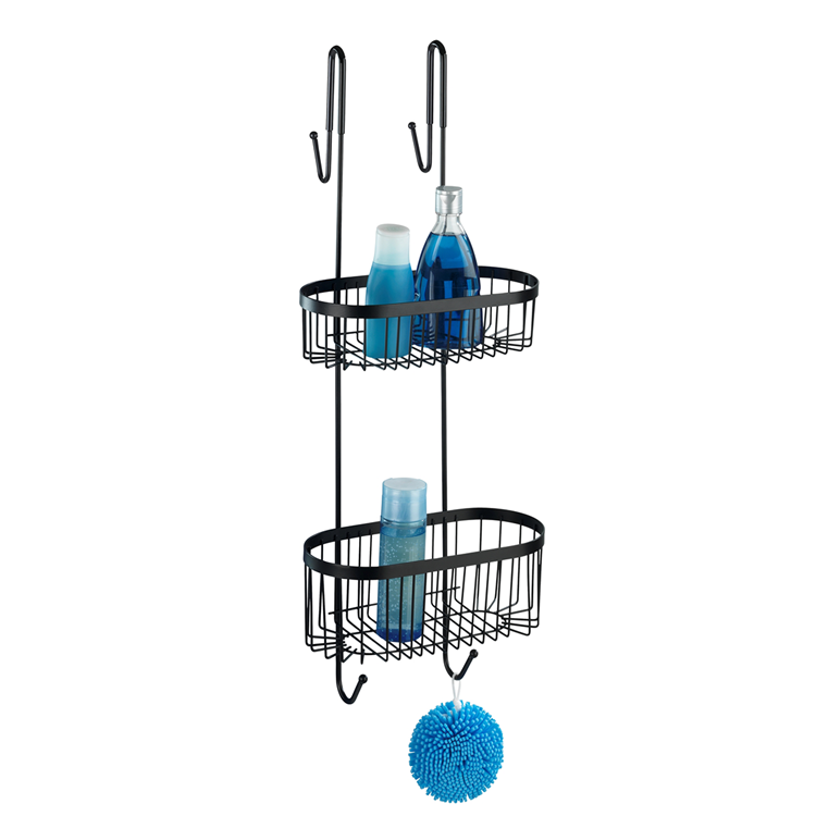 Wenko 1069611 - bruseholder 2-lags serino sort | 1 stk
