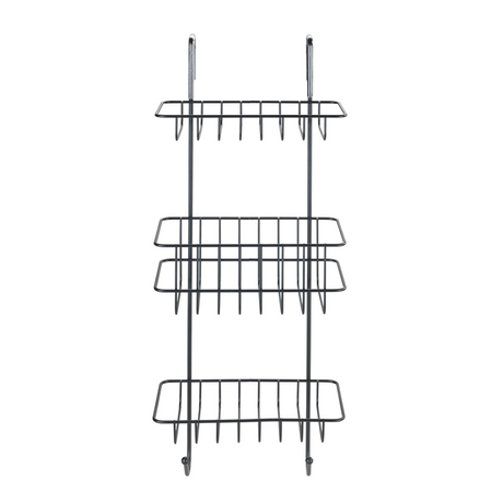 Wenko 1069610 - doucherek 3-laags revigo zwart | 1 stuks