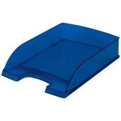 Brevbakke Leitz Plus blå polystyren