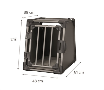 Trixie Transportbox Aluminium Grafit