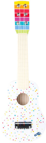 Lille fod - træguitar med prikker, 53cm
