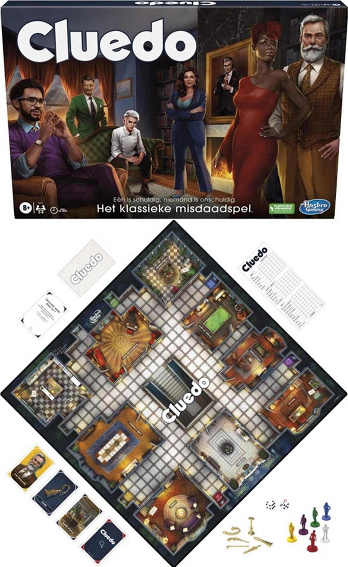 Hasbro cluedo det klassiske krimispil