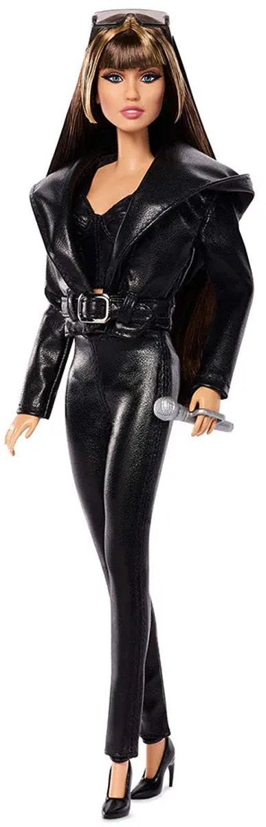 Barbie signatur Miley Cyrus - samlerdukke i et 2-delt outfit lavet af kunstlæder