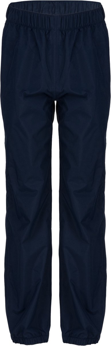 Agu go kids essential - regenbroek - kinderregenbroek - blauw - 128 - waterdicht en ademend poray 5000 - reflecterende prints - unisex