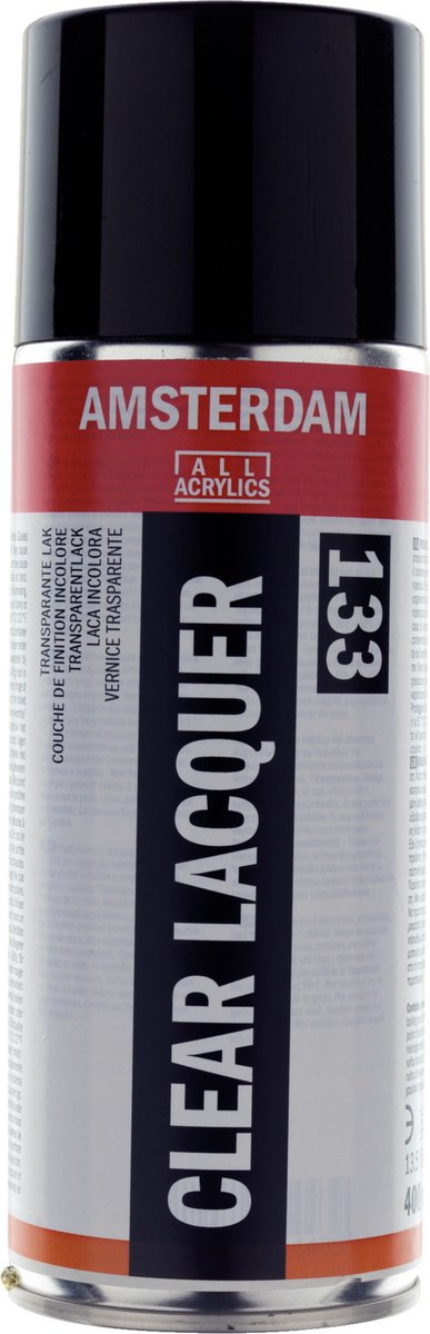 Amsterdam heldere lak glanzend 133 spuitbus 400 ml