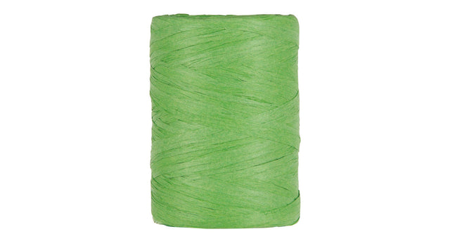 Papier raffia 5-8mm 100mtr apple green