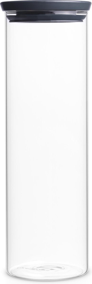 Brabantia voorraadpot - stapelbaar - 1,9 l - glas
