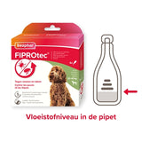 Beaphar fiprotec hund mod tegning og lopper