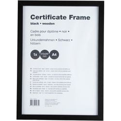 Certificaatframe viking a4 zwart