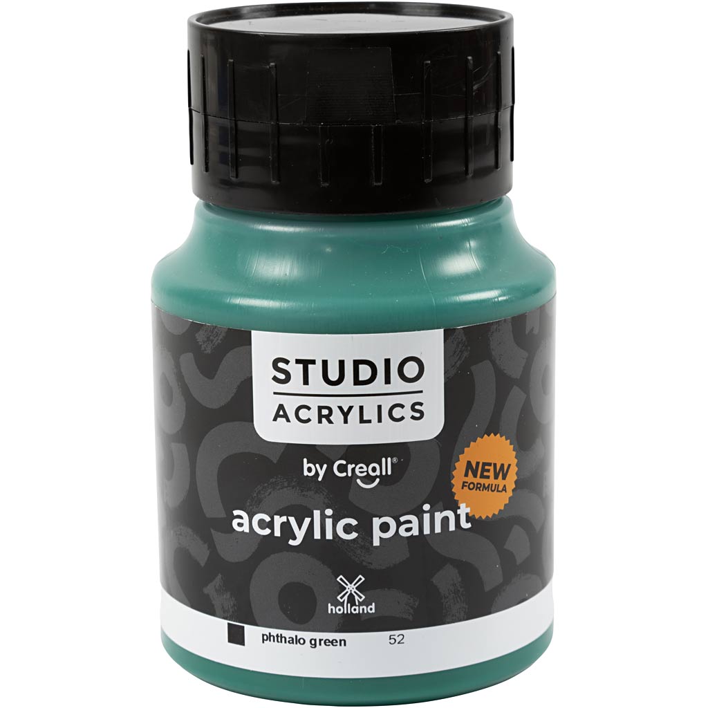 Https: www.cchobby.nl creall-studio-acrylic-paint-opaque-phtalo-green-52-500-ml-1-bottle