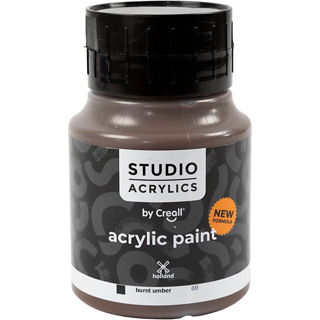 Https: www.cchobby.nl creall-studio-acrylic-paint-opaque-burnt-umber-69-500-ml-1-bottle