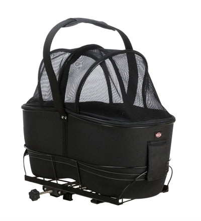 Trixie cykelkurv bagagebærer bred sort
