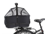 Trixie cykelkurv bagagebærer bred sort