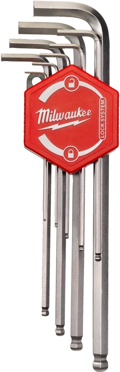 Milwaukee inbussleutel set | 9-delig - 4932478621