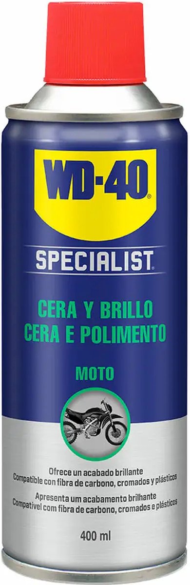 WD-40 motorcykel polermaskine var 400 ml