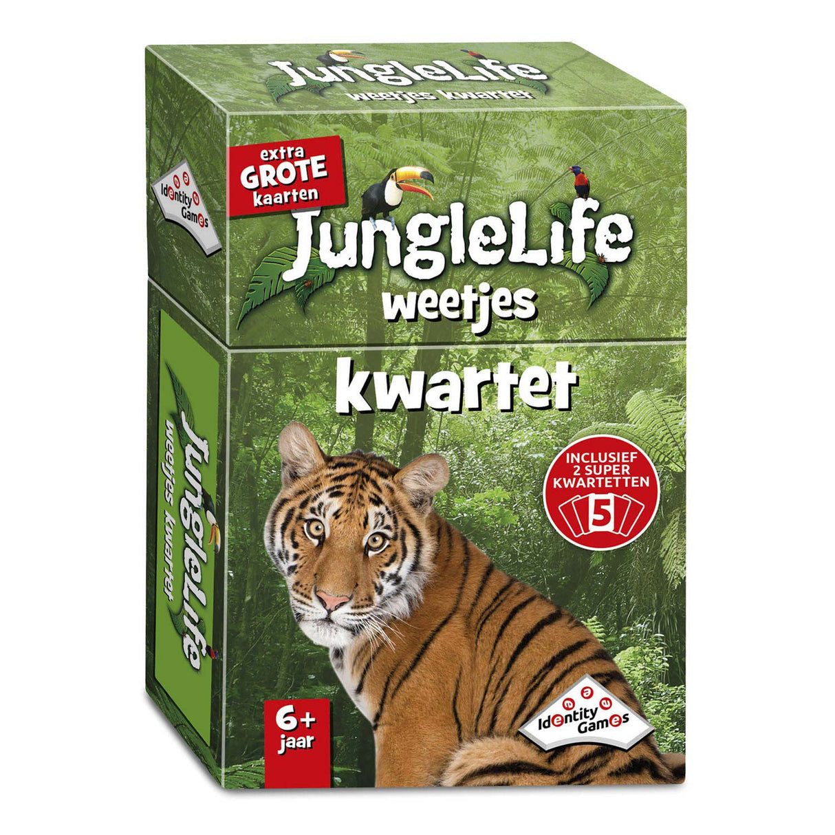 Identitetsspil junglelife fakta kvartet