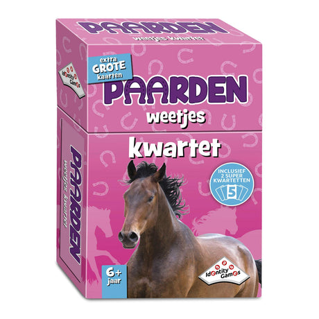 Identitetsspil hestefakta kvartet