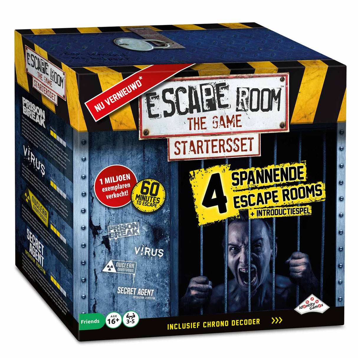 Identitetsspil escape room spillet