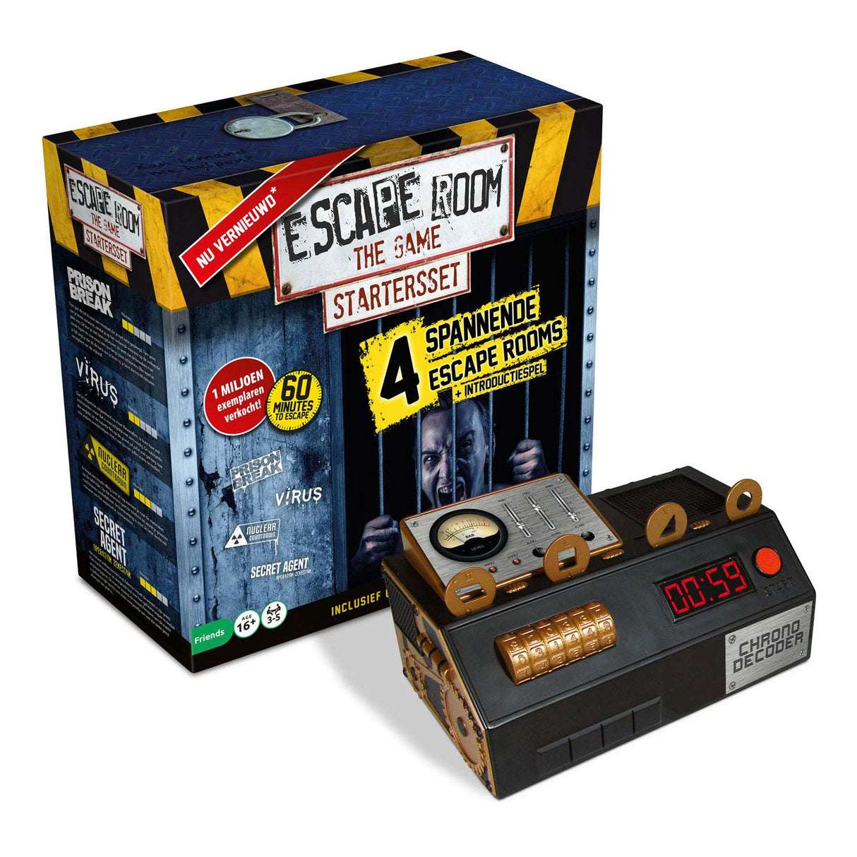 Identitetsspil escape room spillet