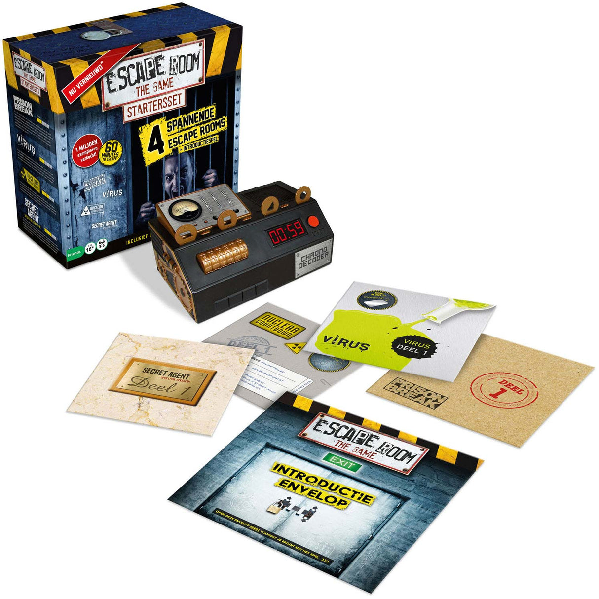 Identitetsspil escape room spillet