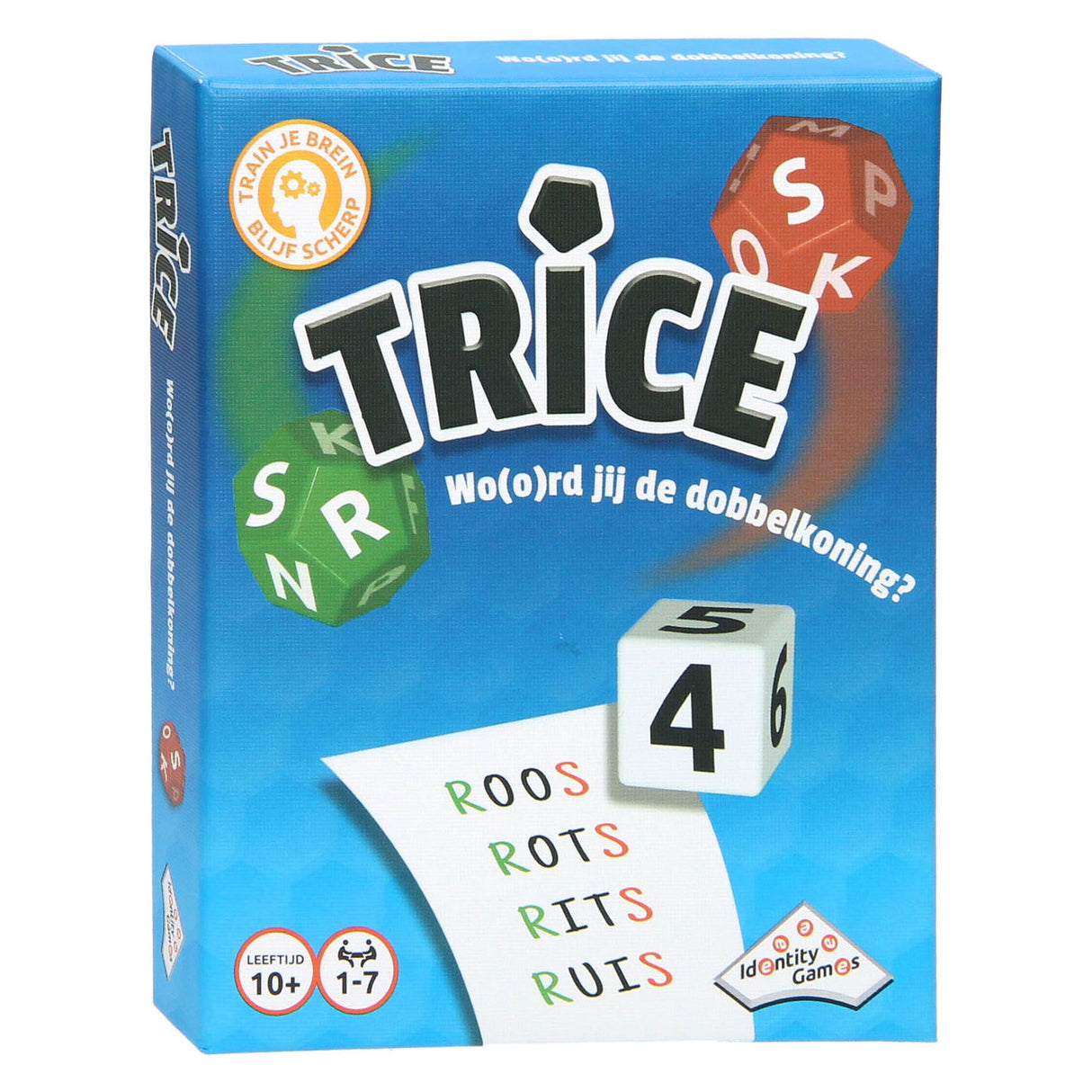 Identitetsspil trice terninger ordspil