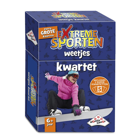 Identitetsspil fakta kvartet ekstremsport