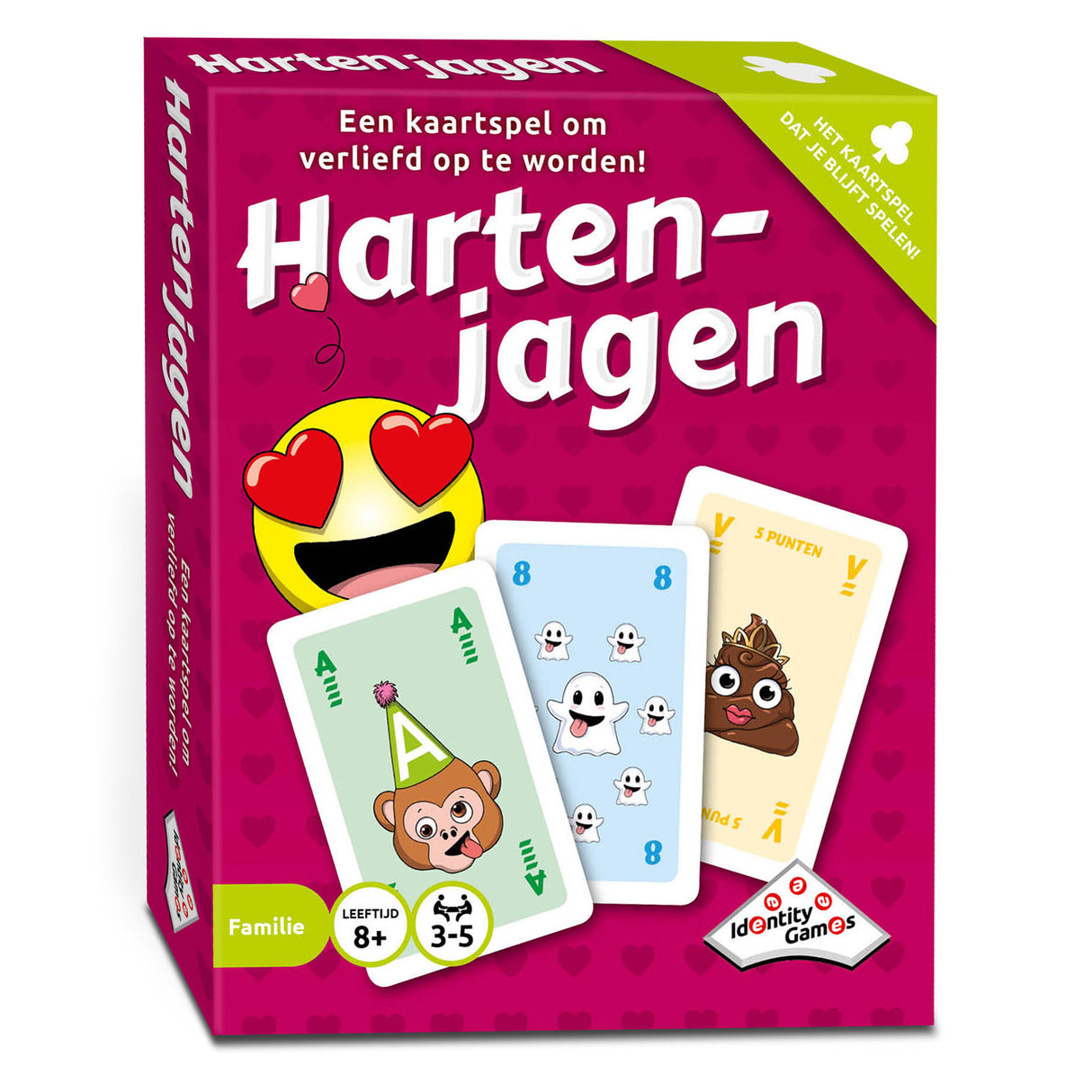 Identity games heart chasing card game