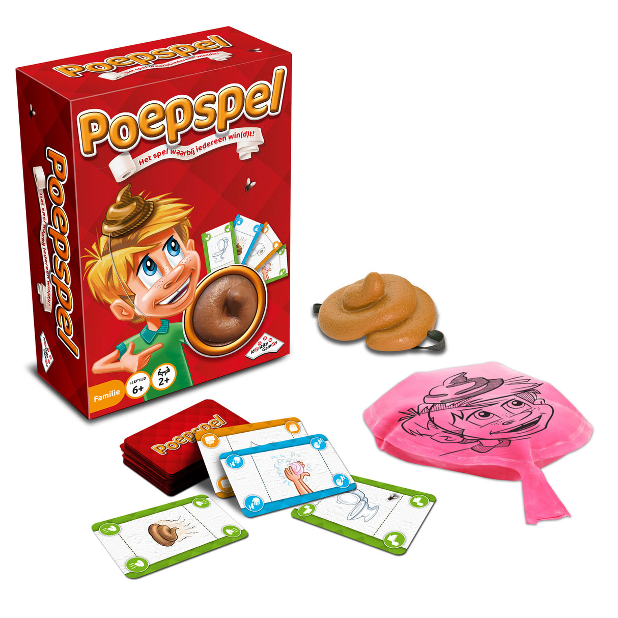 Identitetsspil poop-leg - fra 6 år - selskabsleg