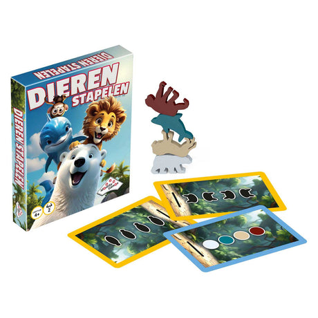 Identitetsspil dyrestablingsspil - 2 spillere