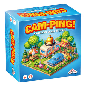 Identity games cam-ping - puzzel snel en sla op de bel!