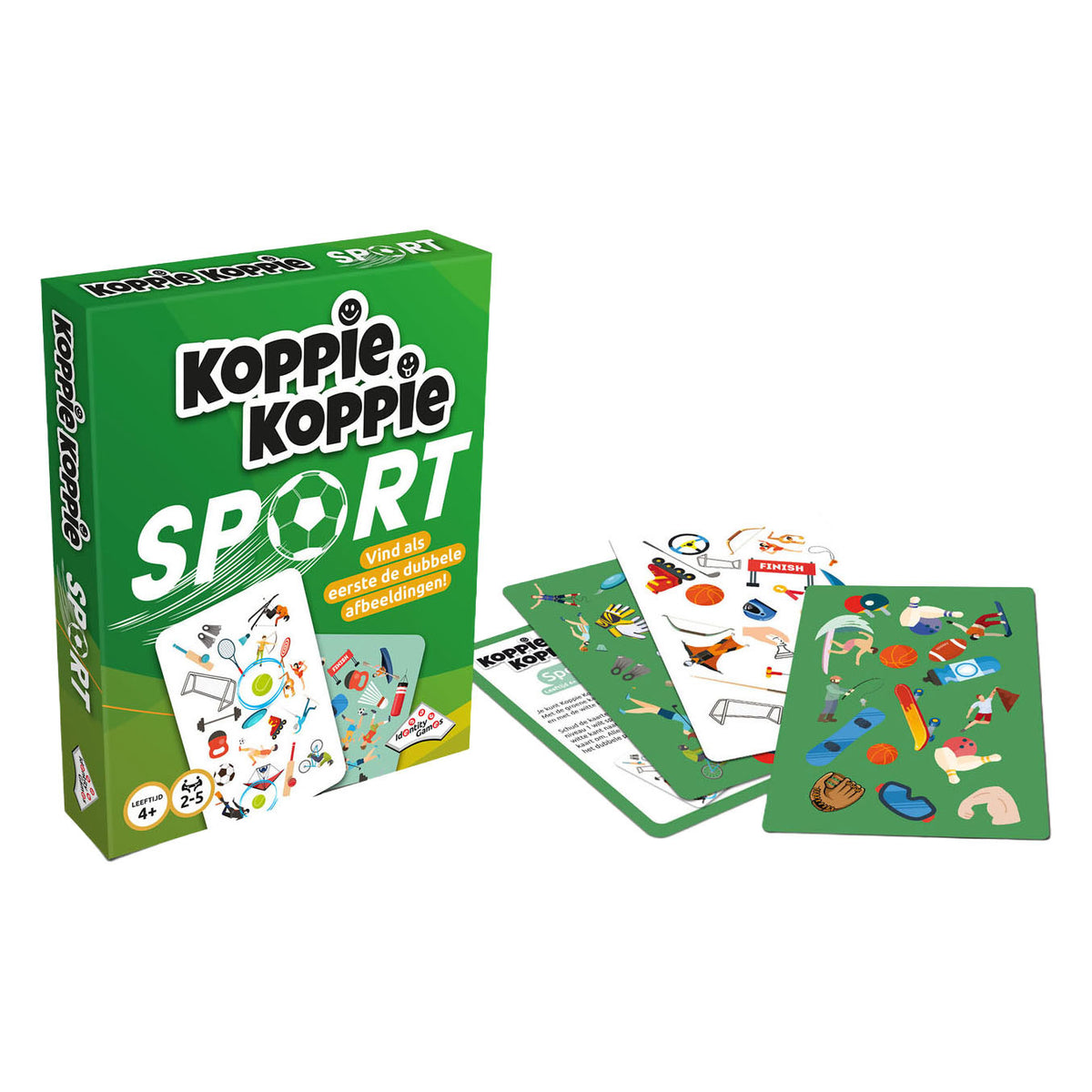 Identitetsspil koppie koppie søg spil sport - 2 til 5 spillere
