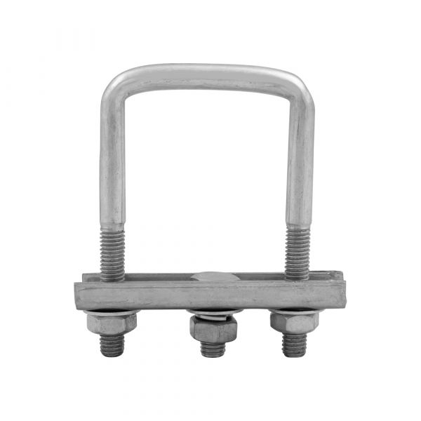 Klampholder 60 mm. firkant