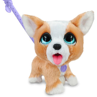 Bare leg furreal poopalots corgi-hvalp - interaktivt plyslegetøj