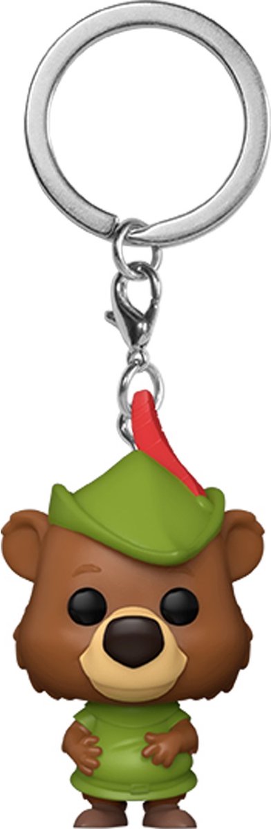 Funko pop! disney: robin hood - nøglering lille jon