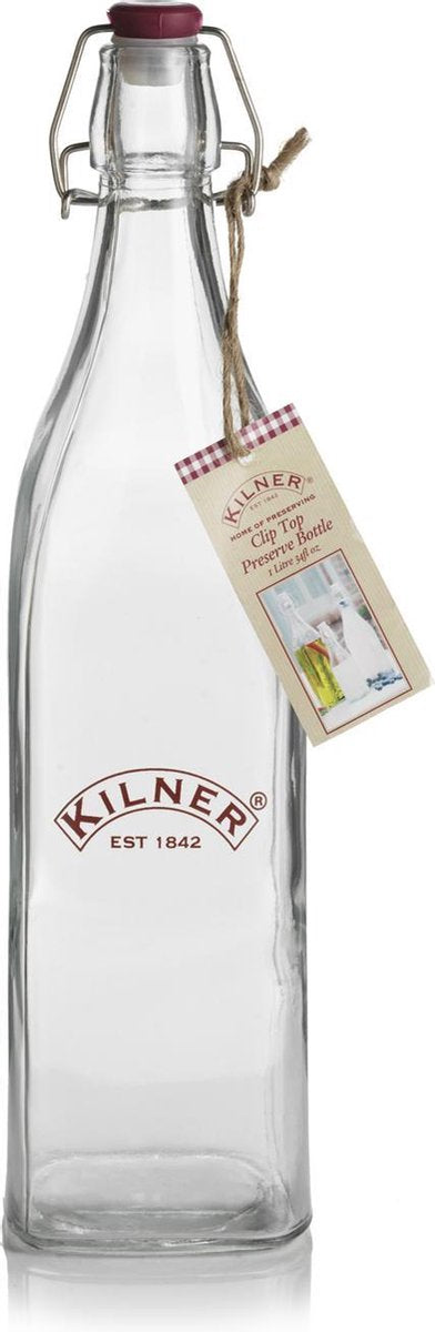 Kilner clip top - flaske - 1,0 l
