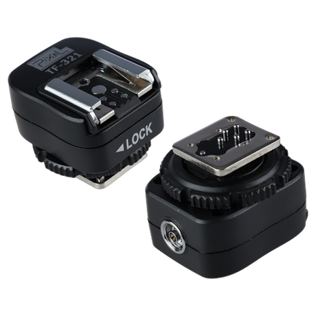 Pixel e-ttl hot shoe adapter tf-321 til canon