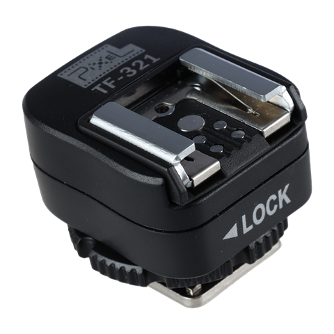 Pixel e-ttl hot shoe adapter tf-321 til canon
