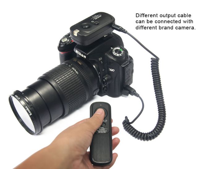 Pixel trådløs fjernbetjening rw-221 s1 oppilas til sony