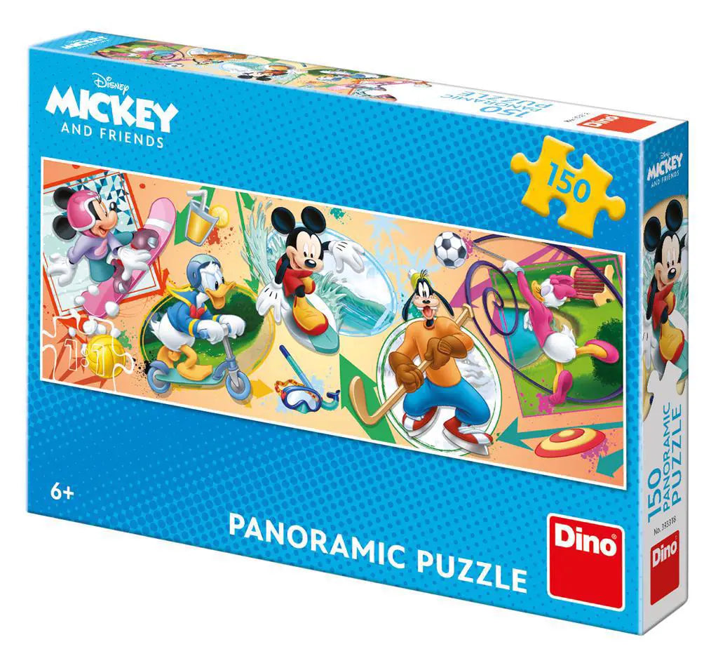 Dinotoys Disney Mickey Mouse and Friends puslespil 150 brikker