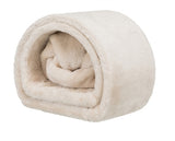 Trixie play tunnel kanin marsvin plys beige