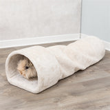 Trixie play tunnel kanin marsvin plys beige
