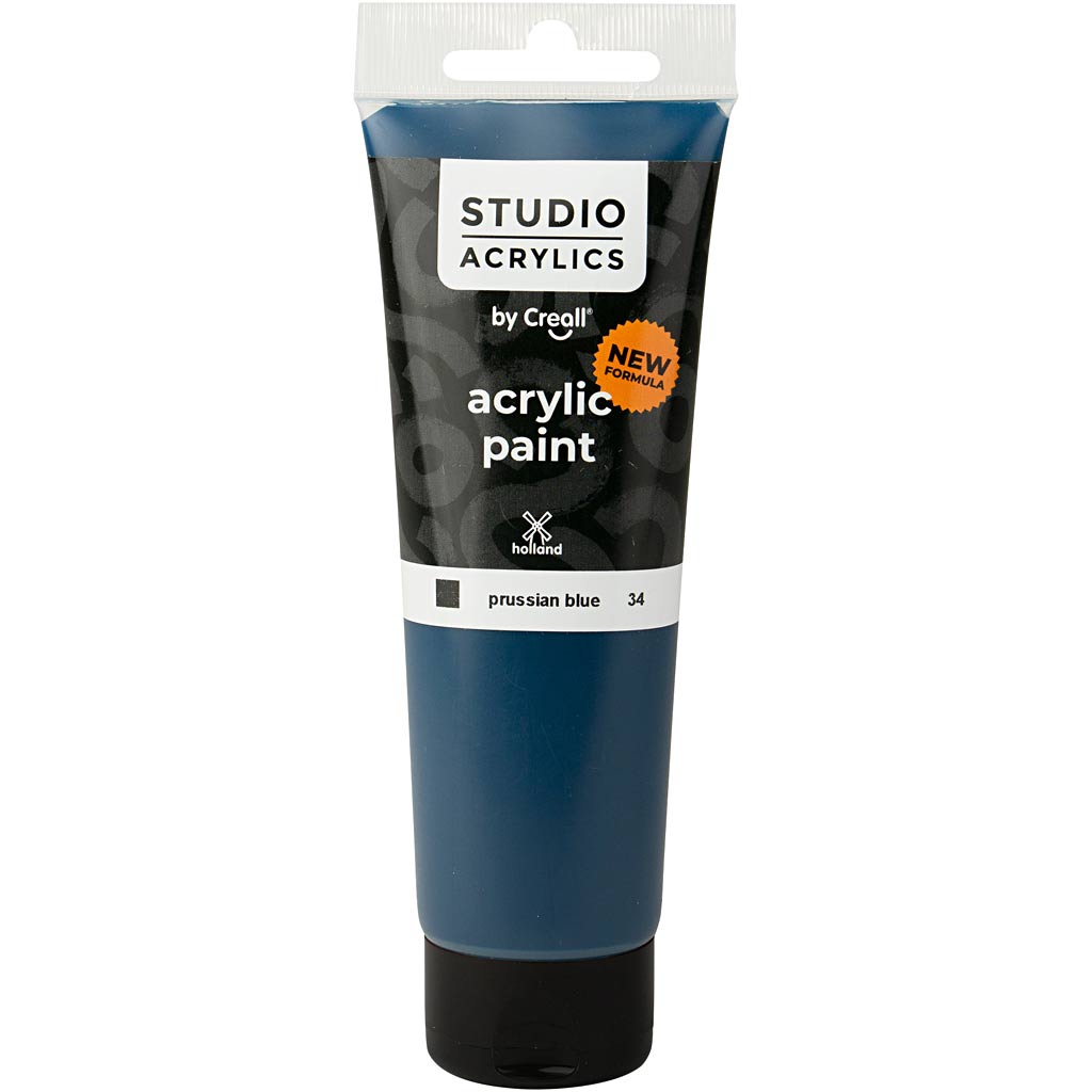 Https: www.cchobby.nl creall-studio-acrylic-paint-opaque-prussian-blue-34-120-ml-1-bottle
