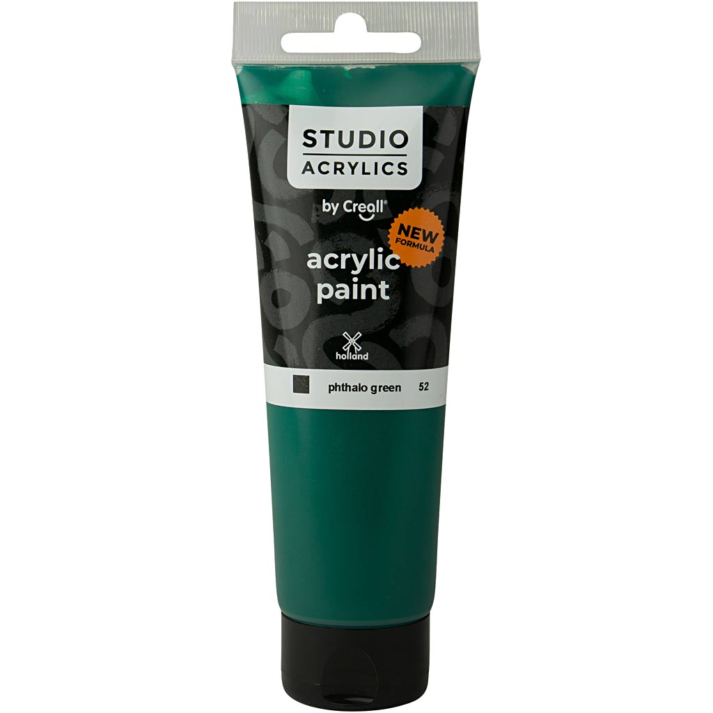 Https: www.cchobby.nl creall-studio-acrylic-paint-opaque-phtalo-green-52-120-ml-1-bottle